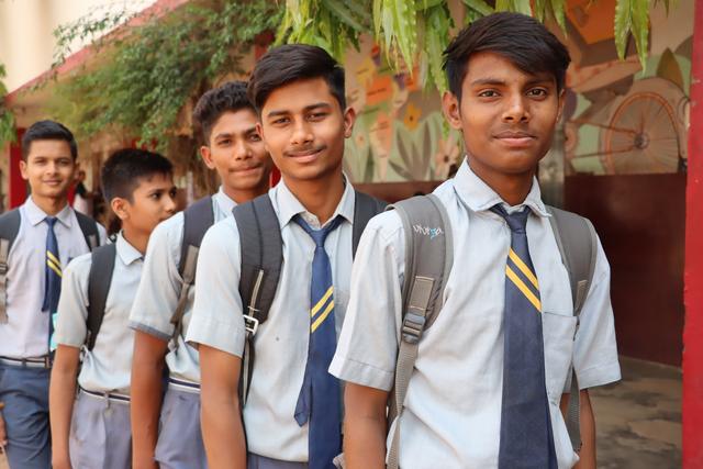 Students of Grace Mission School